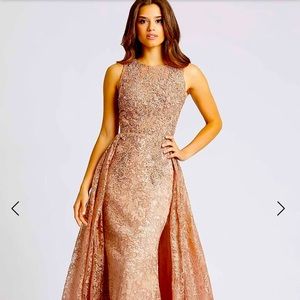 Mac Duggal Rose Gold Gown